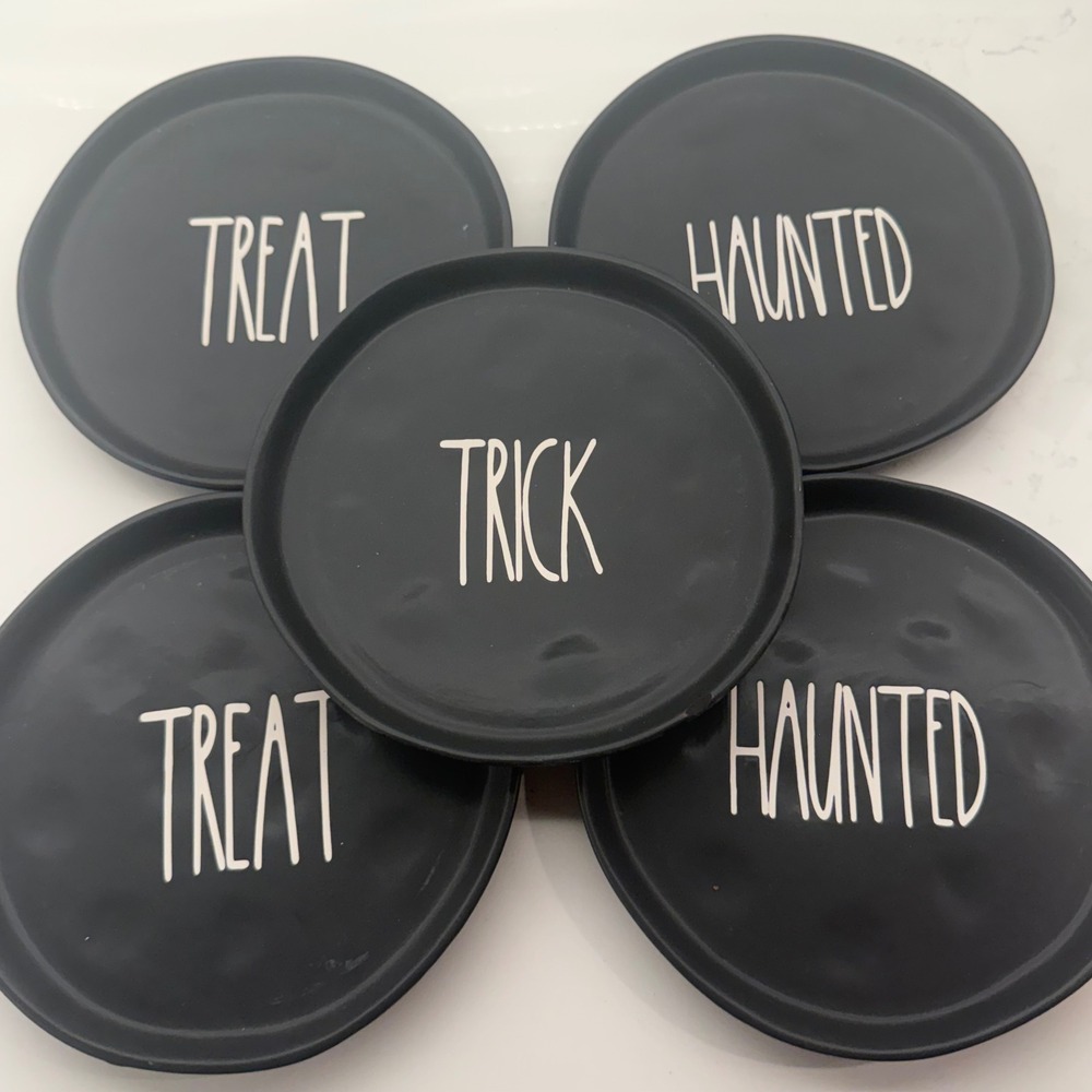 The Rustic Tiller Halloween Appetizer / Salad Plates